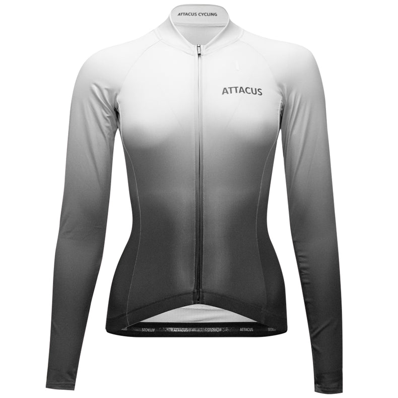 Women's Grey Dissolve Long Sleeve Foundation Jersey