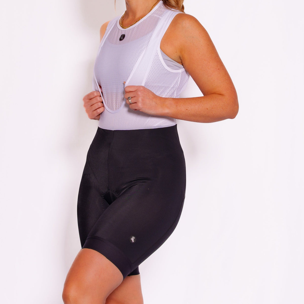 Women's Black Foundation Bib Shorts