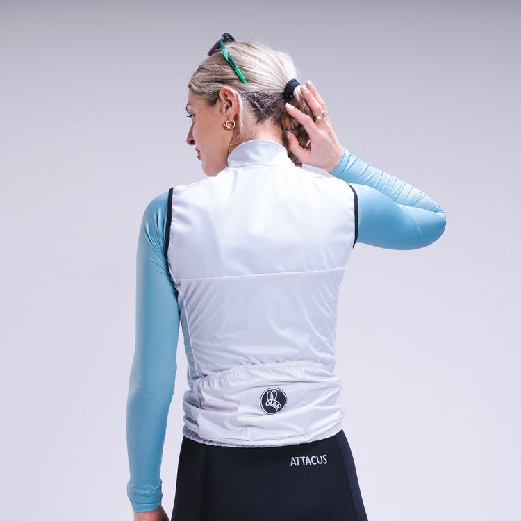 Women's Light Grey Insulated Gilet