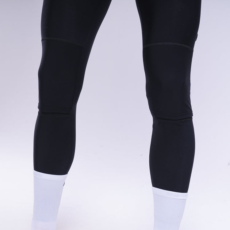 Women's Black Thermal Foundation Bib Tights