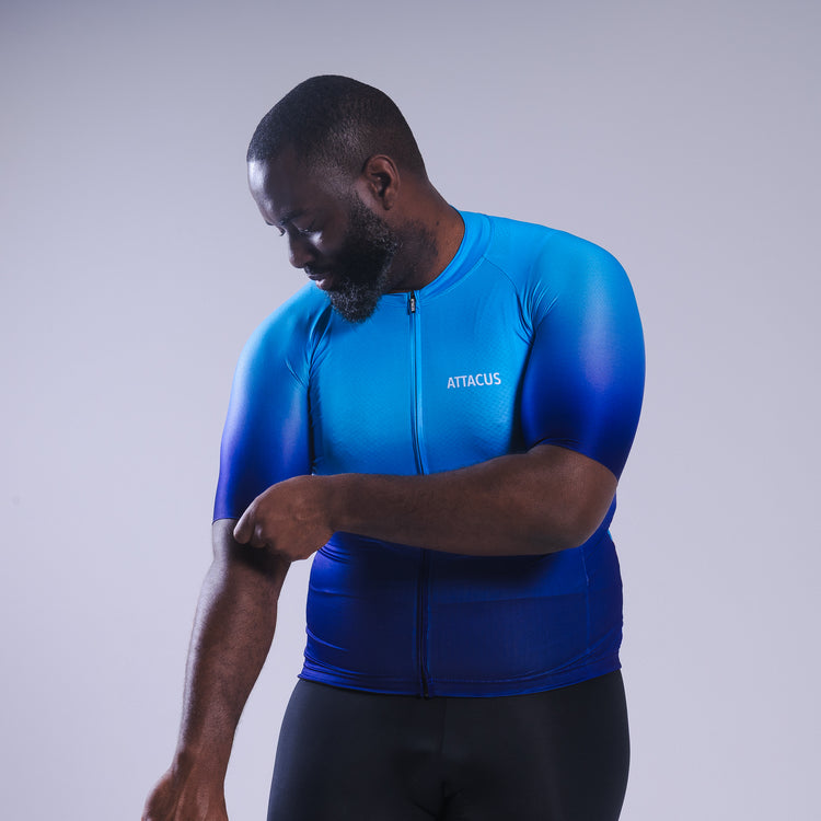 Men's Blue Dissolve Foundation Jersey