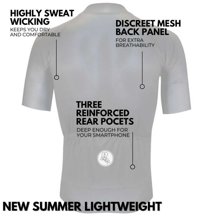 Men's Black Summer Jersey