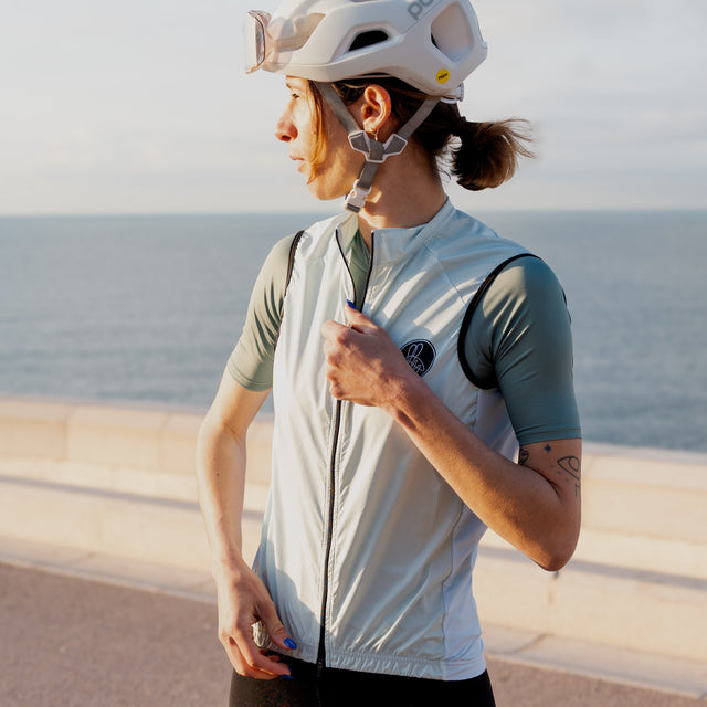 Women's Sea Foam Lightweight Windproof Vest