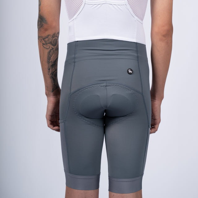 Enhanced Adventure Men's Cycling Bib Shorts Grey
