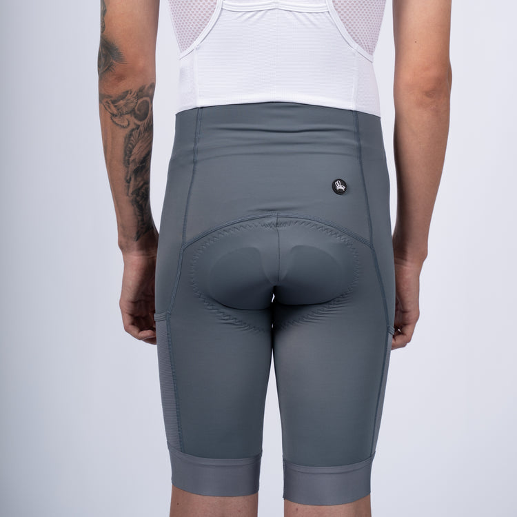 Enhanced Adventure Men's Cycling Bib Shorts Grey
