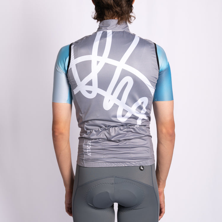 Riva New Men Lightweight Gilet Grey