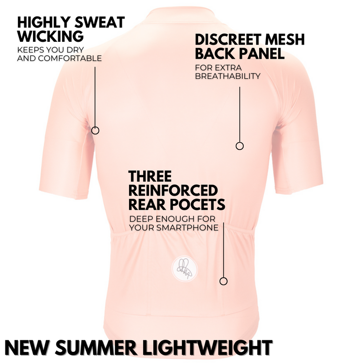 Men's Indian Orange Summer Jersey