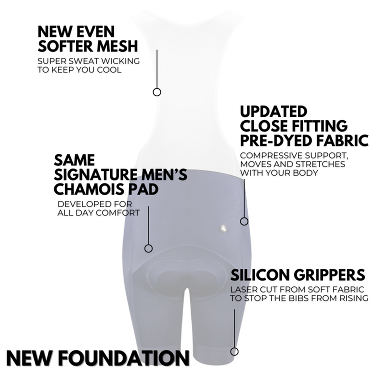 Women's Navy Foundation Bib Shorts
