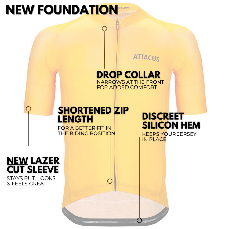 Men's Orange Foundation Jersey