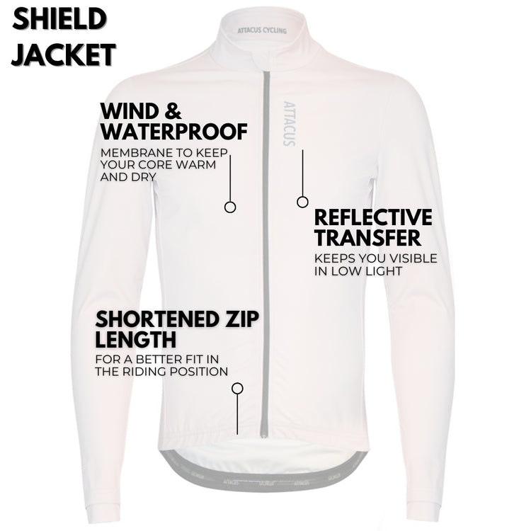 Men's Pale Purple Shield Jacket