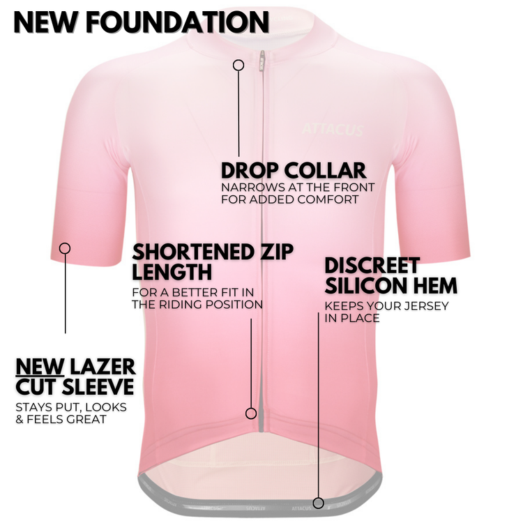 Men's Pink Dissolve Foundation Jersey