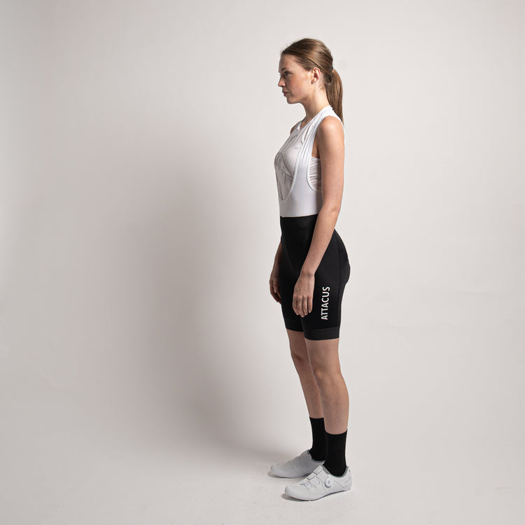 Women's Black Foundation Bib Shorts