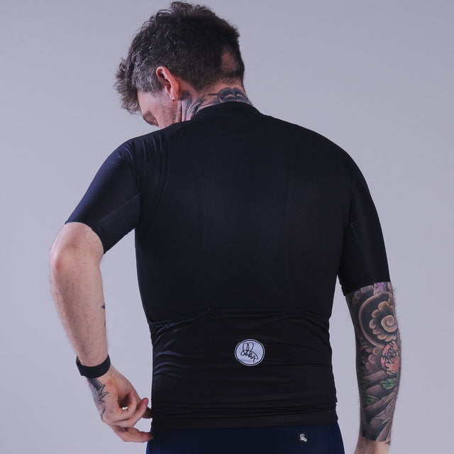 Men's Black Summer Jersey