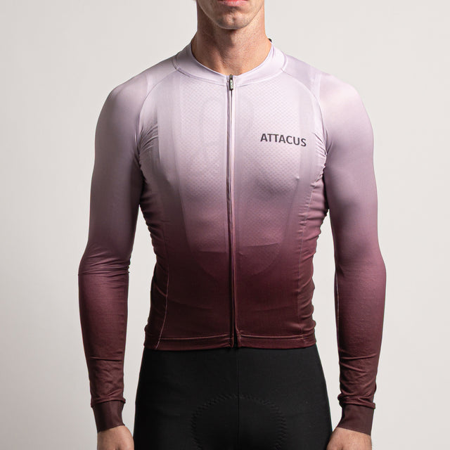 Dissolve Dark Purple LS Jersey