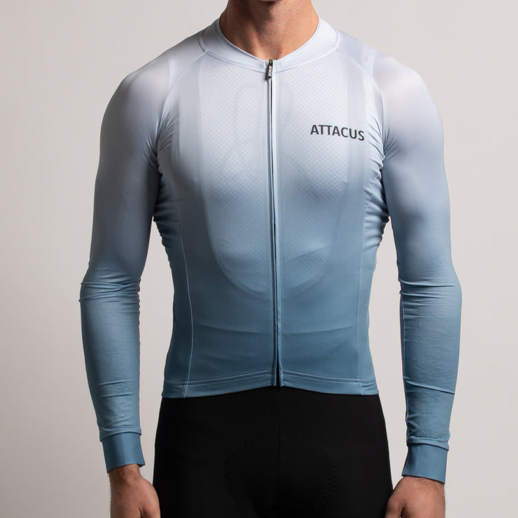 Dissolve Smoke Blue LS Jersey