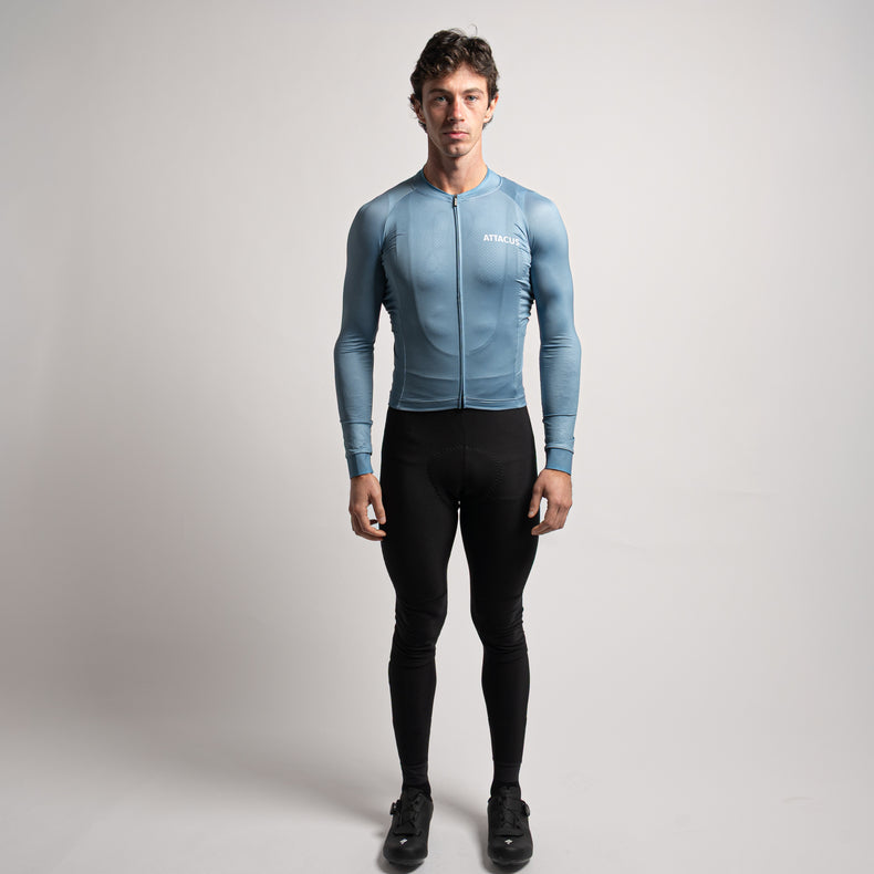Smoke Blue LS Jersey
