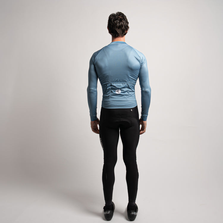 Smoke Blue LS Jersey