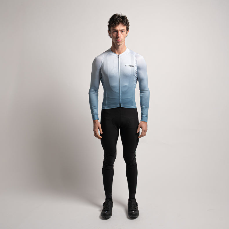 Dissolve Smoke Blue LS Jersey