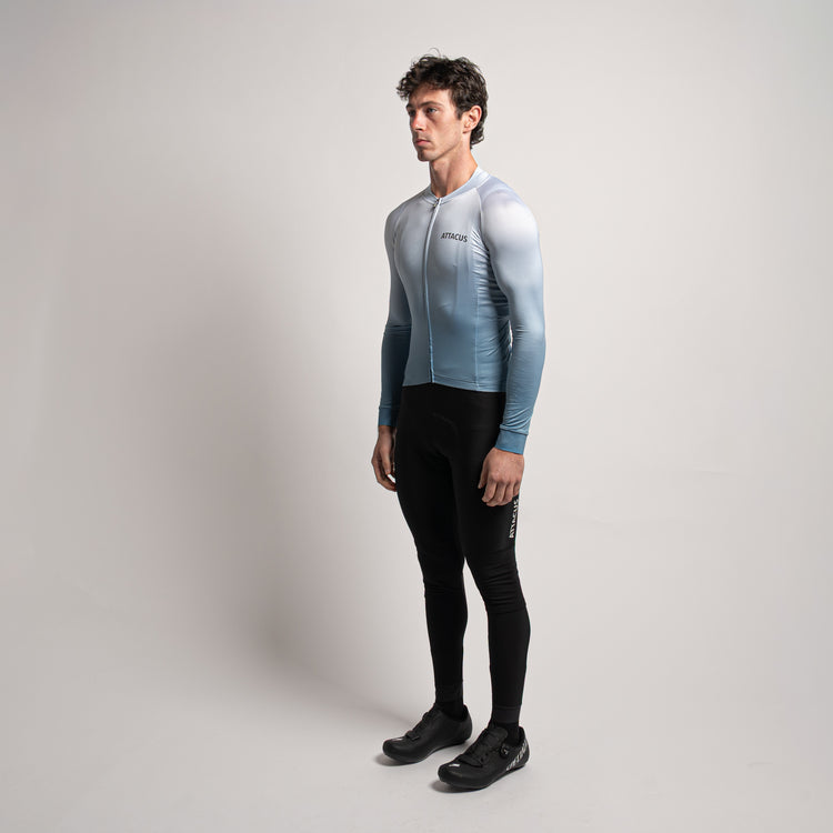 Dissolve Smoke Blue LS Jersey