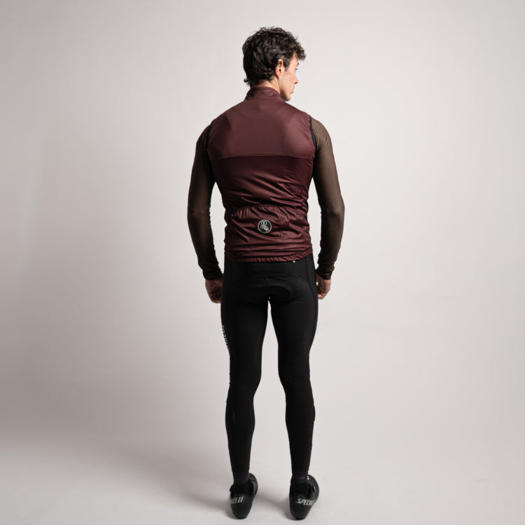 Dark Purple Insulated Gilet