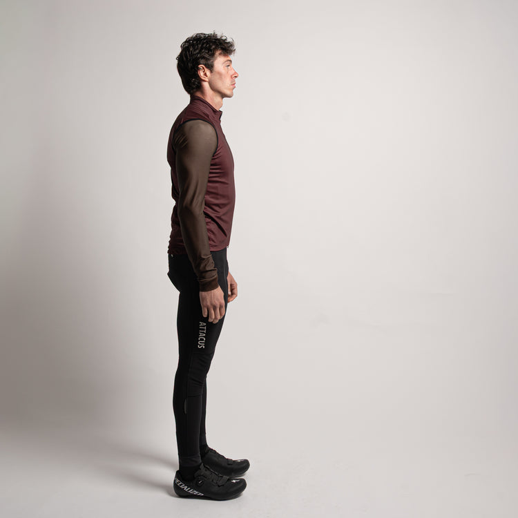 Dark Purple Insulated Gilet