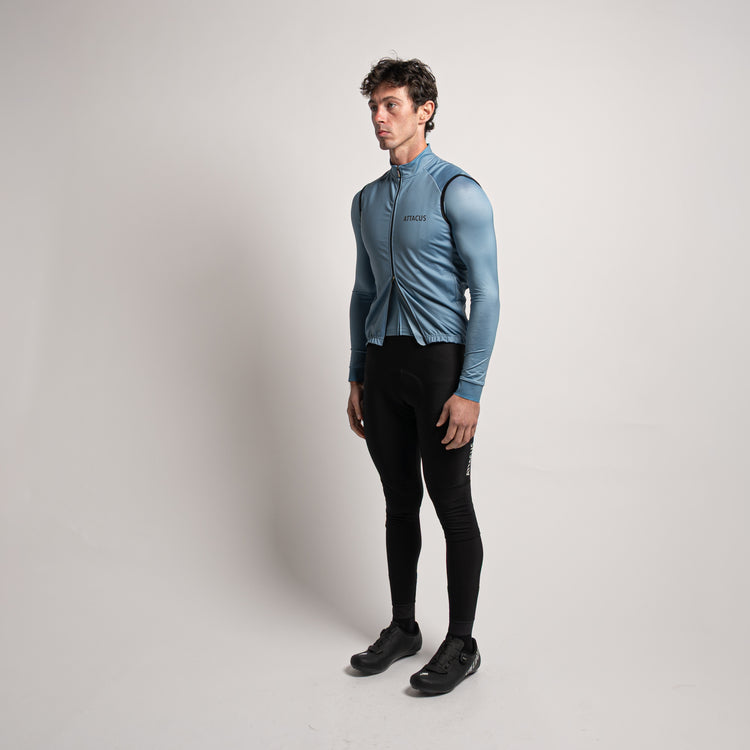 Smoke Blue Insulated Gilet