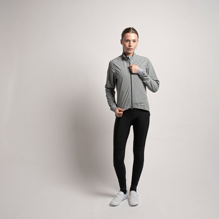 Women's Grey Waterproof Jacket
