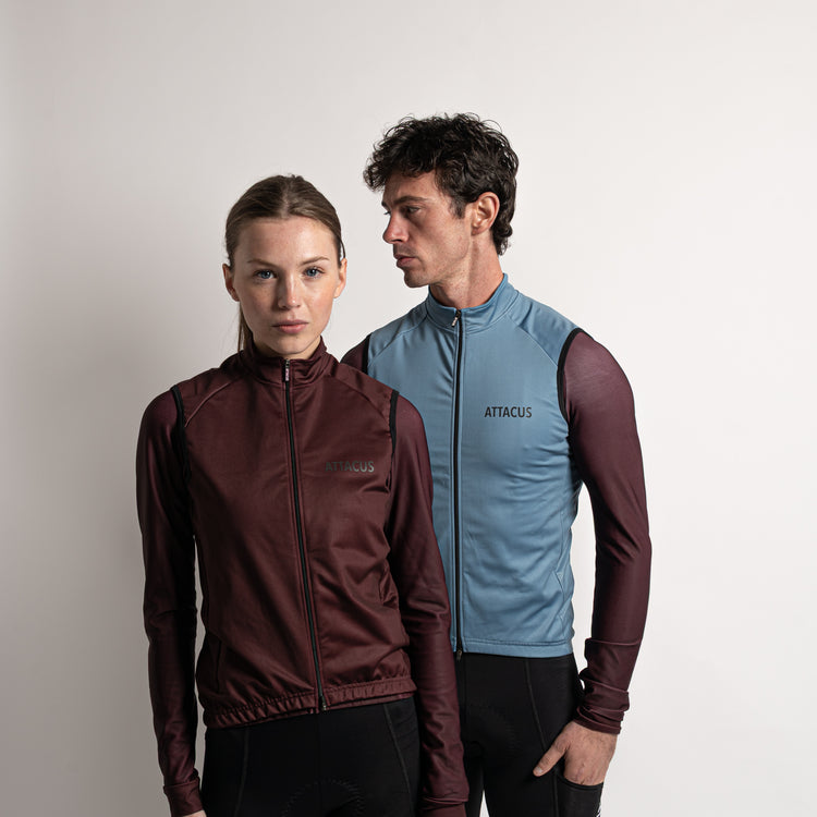Dark Purple Insulated Gilet W