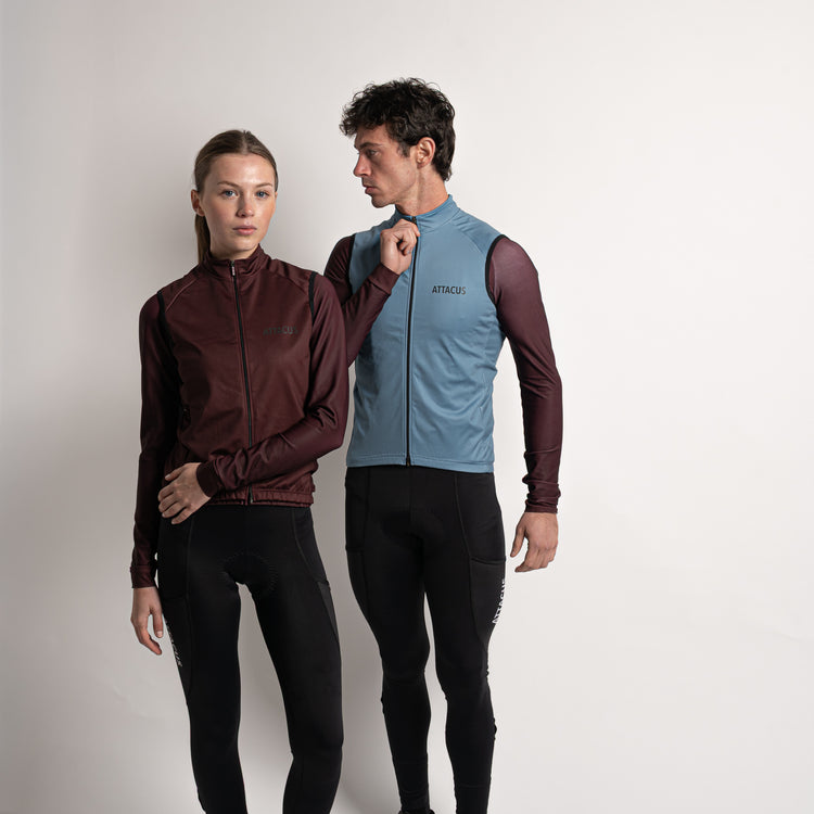 Dark Purple Insulated Gilet W