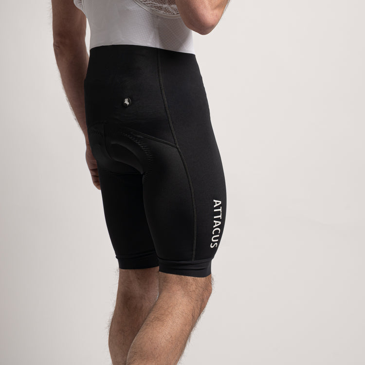 Men's Black Foundation Bib Shorts