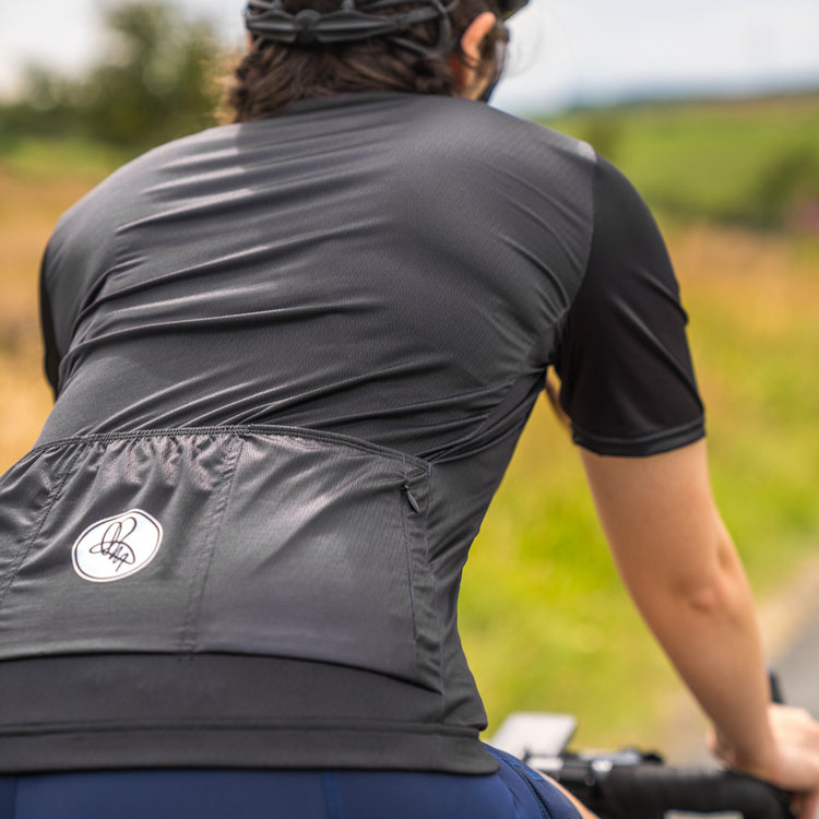 Women's Black Cruiser Jersey