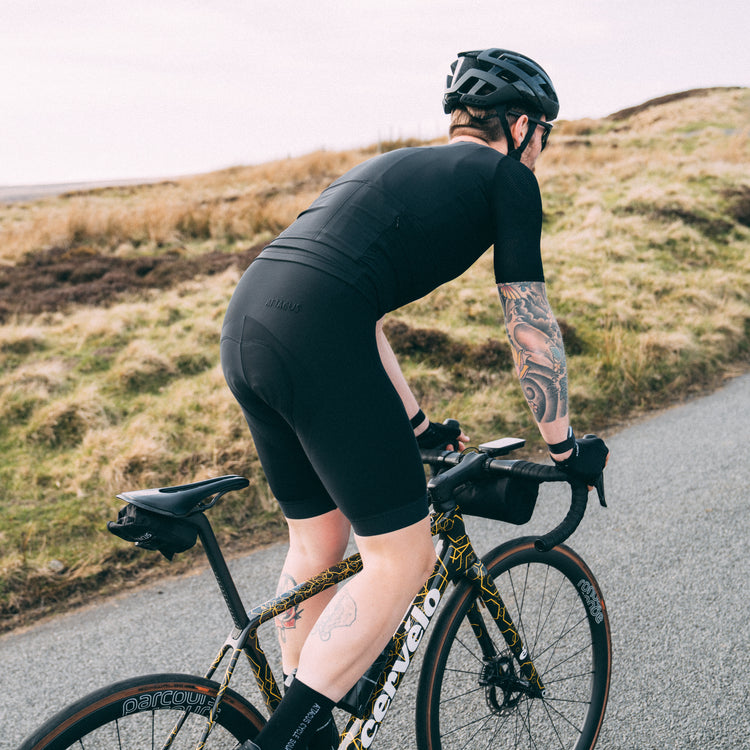 Men's Onyx Black Evo Bib Shorts