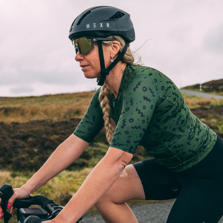 Women's Green Sketch Evo Jersey