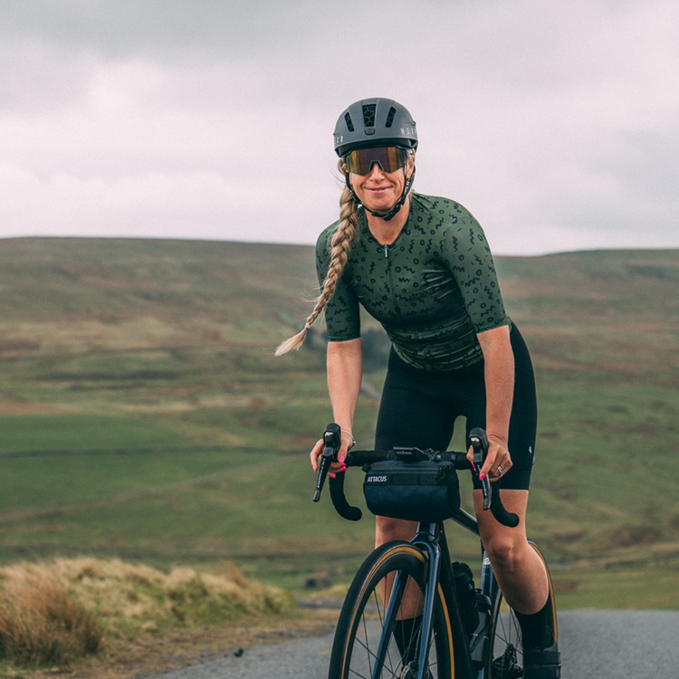 Women's Green Sketch Evo Jersey