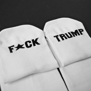 F*CK Trump charity cycling socks