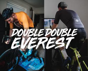 Francis Cade Completes Double Everest on Zwift to help raise more than £16,000 for the NHS