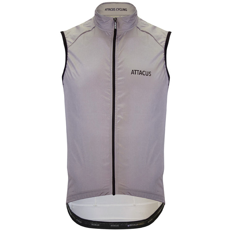 Men's Grey Lightweight Windproof Gilet