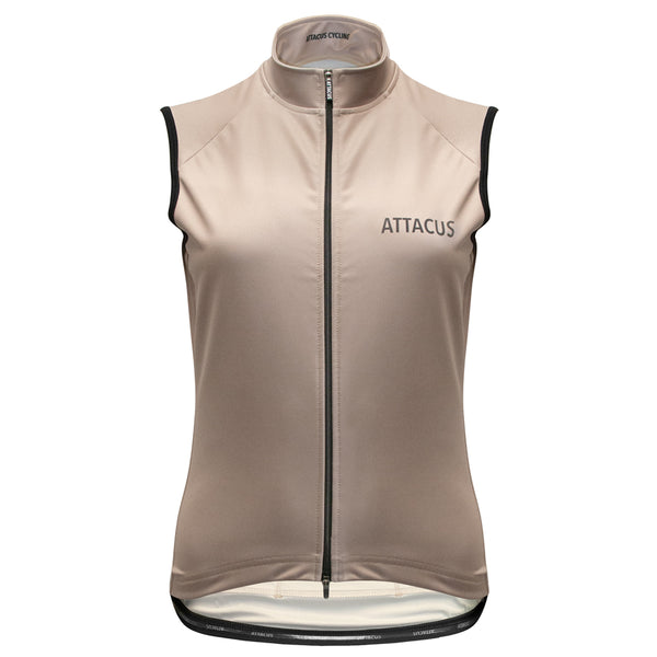 Women's Brown Insulated Gilet