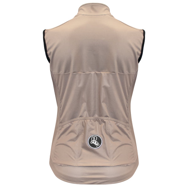 Women's Brown Insulated Gilet