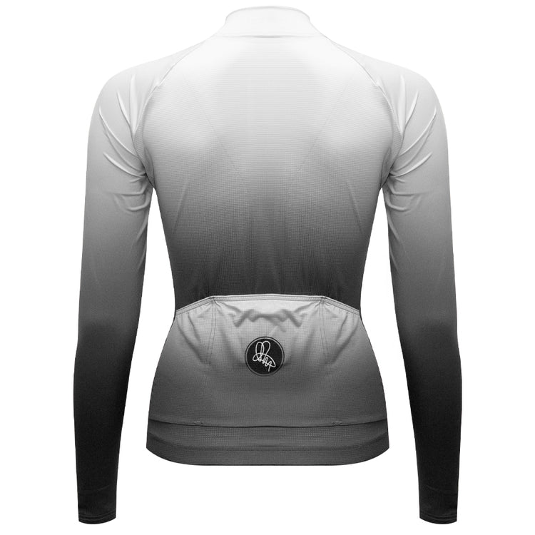 Women's Grey Dissolve Long Sleeve Foundation Jersey