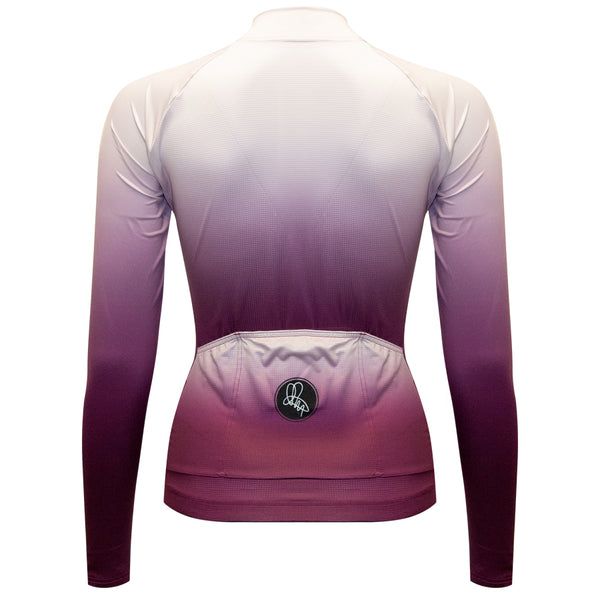 Women's Purple Dissolve Long Sleeve Foundation Jersey