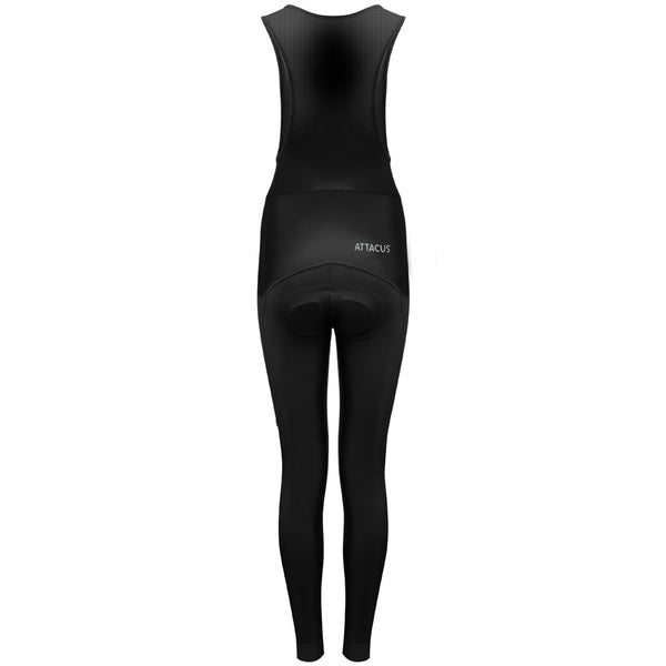 Women's Black Thermal Foundation Bib Tights