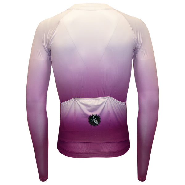 Men's Purple Dissolve Long Sleeve Foundation Jersey