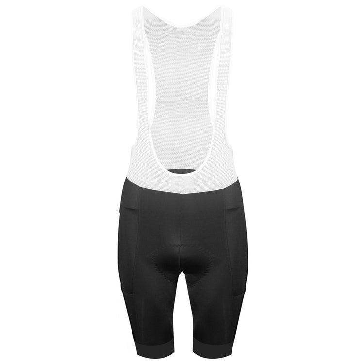 Men's Black Adventure Bib Shorts