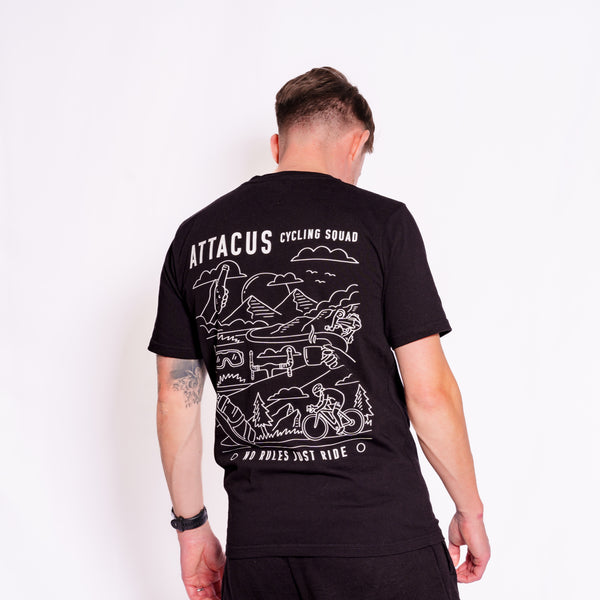 Unisex Love To Ride Print T-Shirt