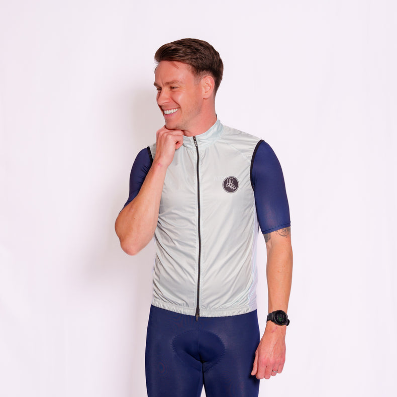 Men's Sea Foam Lightweight Windproof Vest