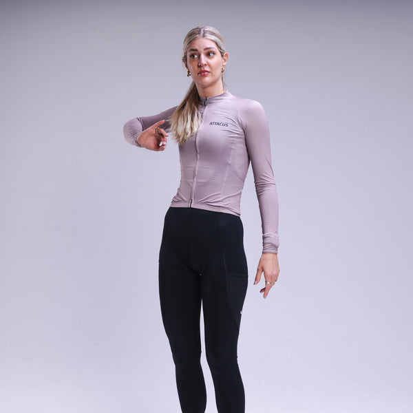 Women's Brown Long Sleeve Foundation Jersey