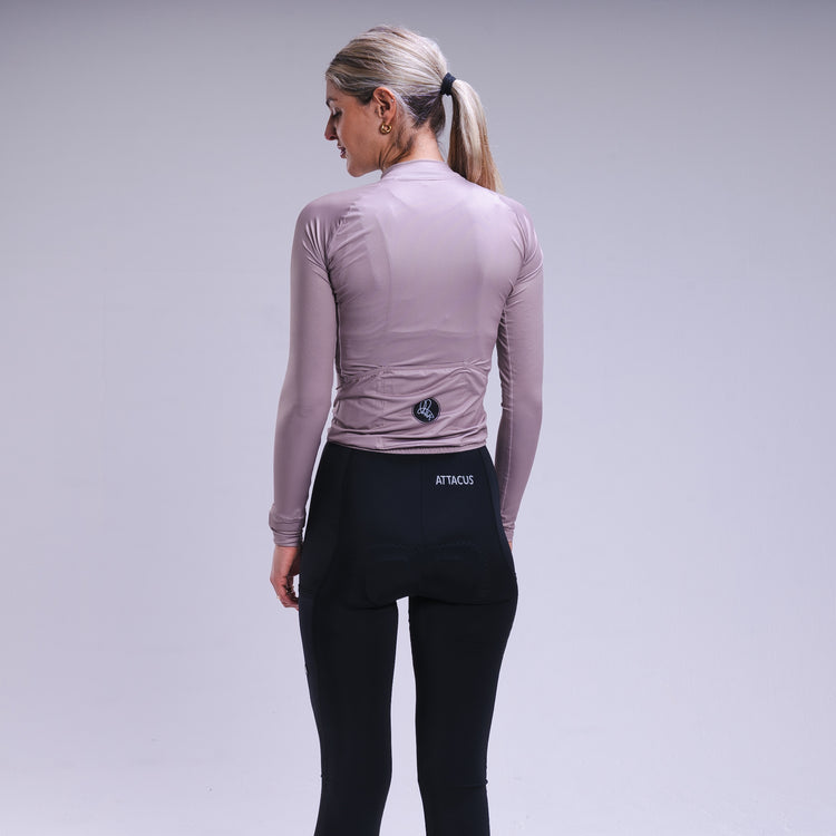 Women's Brown Long Sleeve Foundation Jersey