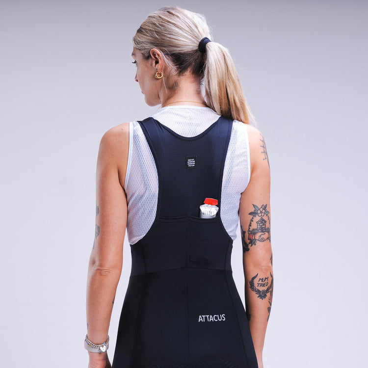 Women's Black Adventure Bib Tights