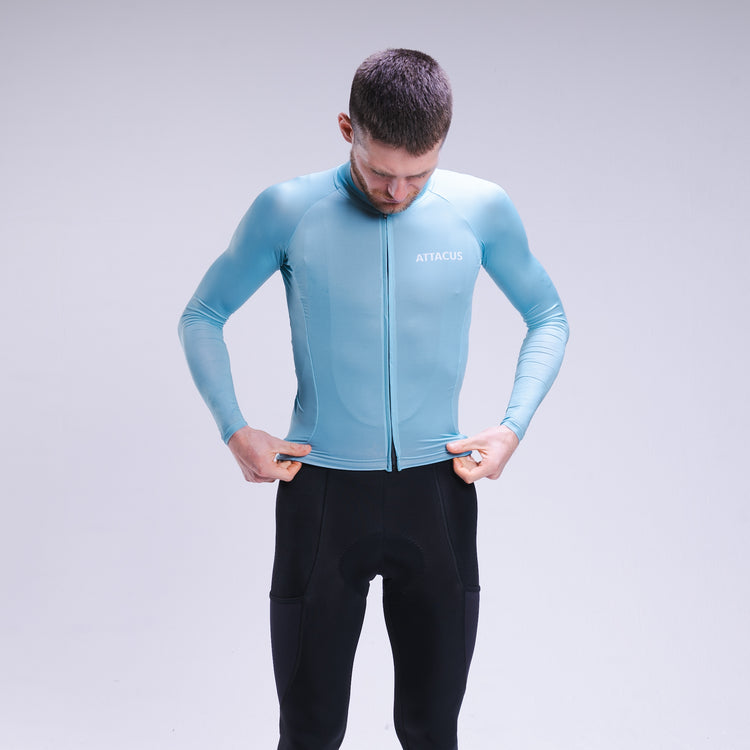 Men's Teal Long Sleeve Foundation Jersey